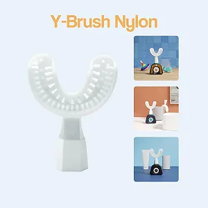 Насадка для зубної щітки Y-Brush гнучка для дітей 6 місяців використання synthetic.ua - Фото 1