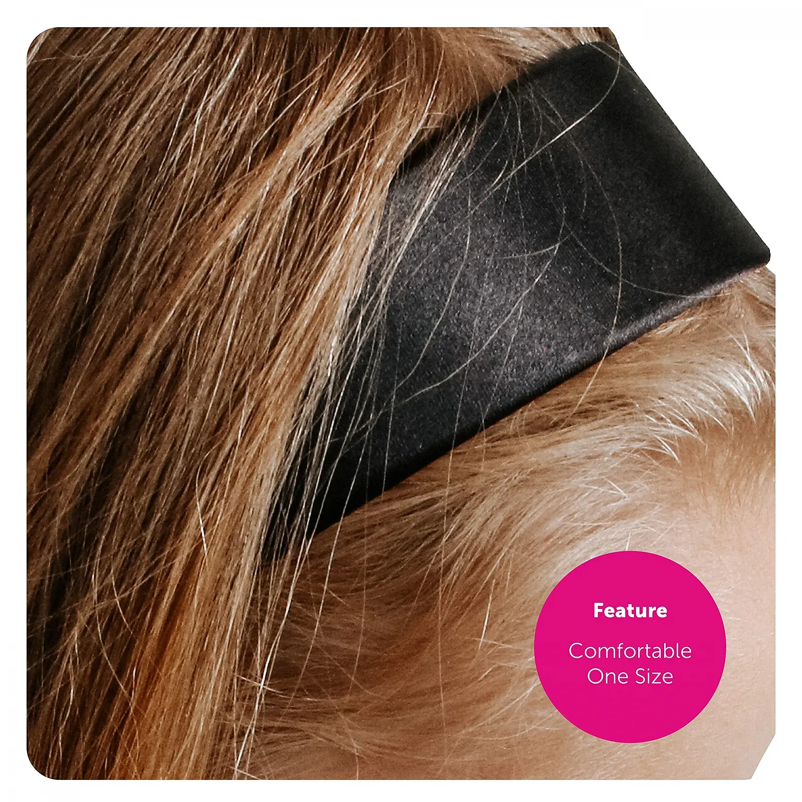 Обруч Черный для девочек 24 шт., фото №4