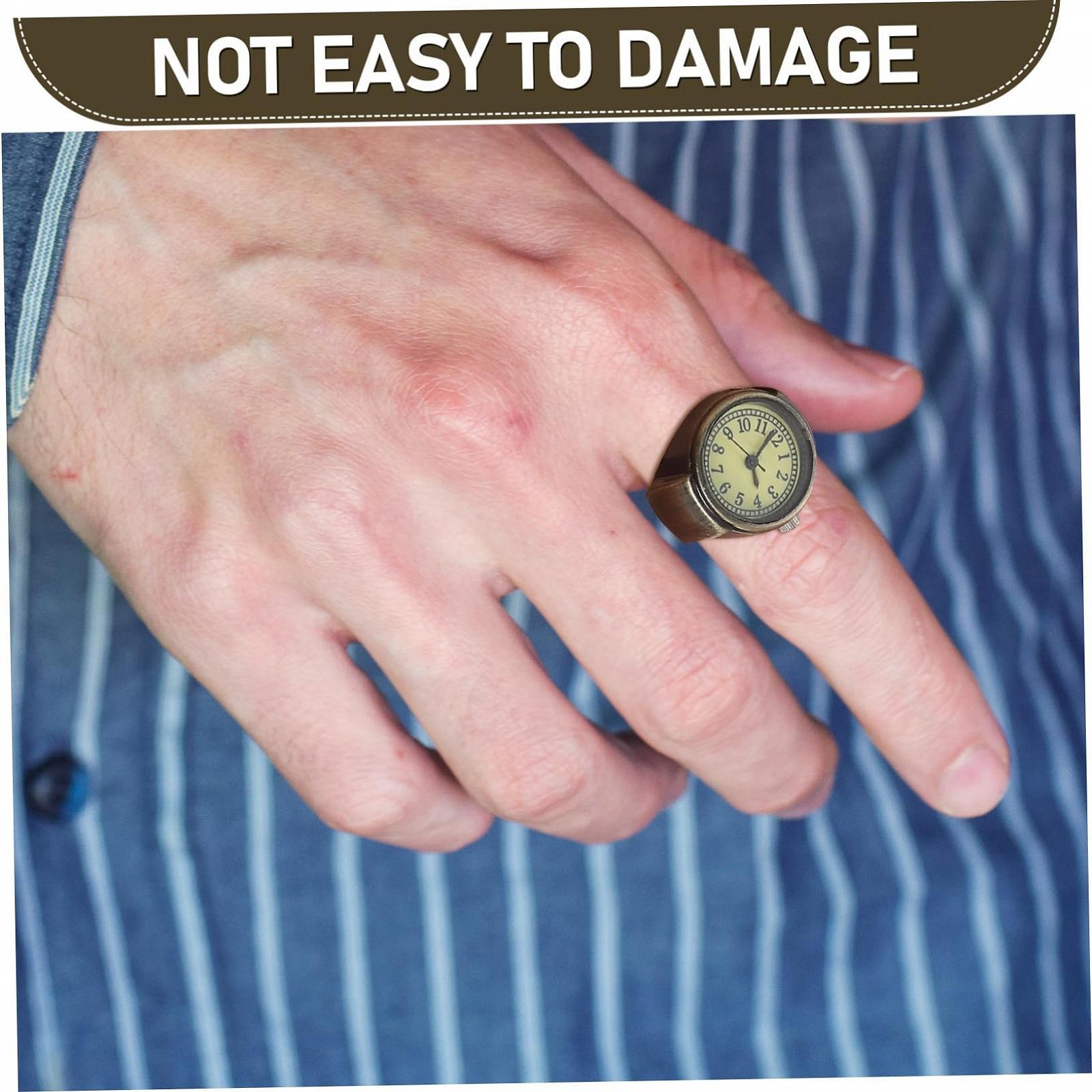 Кільце-годинник PartyKindom Ретро 2 шт для жінок та чоловіків, фото №9