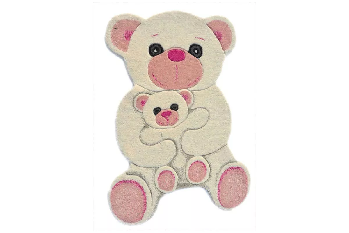 Квер Sitap Animals polar bear ivory/pink (86287) (60 х 90 см), фото №1 Квер Sitap Animals polar bear ivory/pink (86287) (60 х 90 см), фото №1