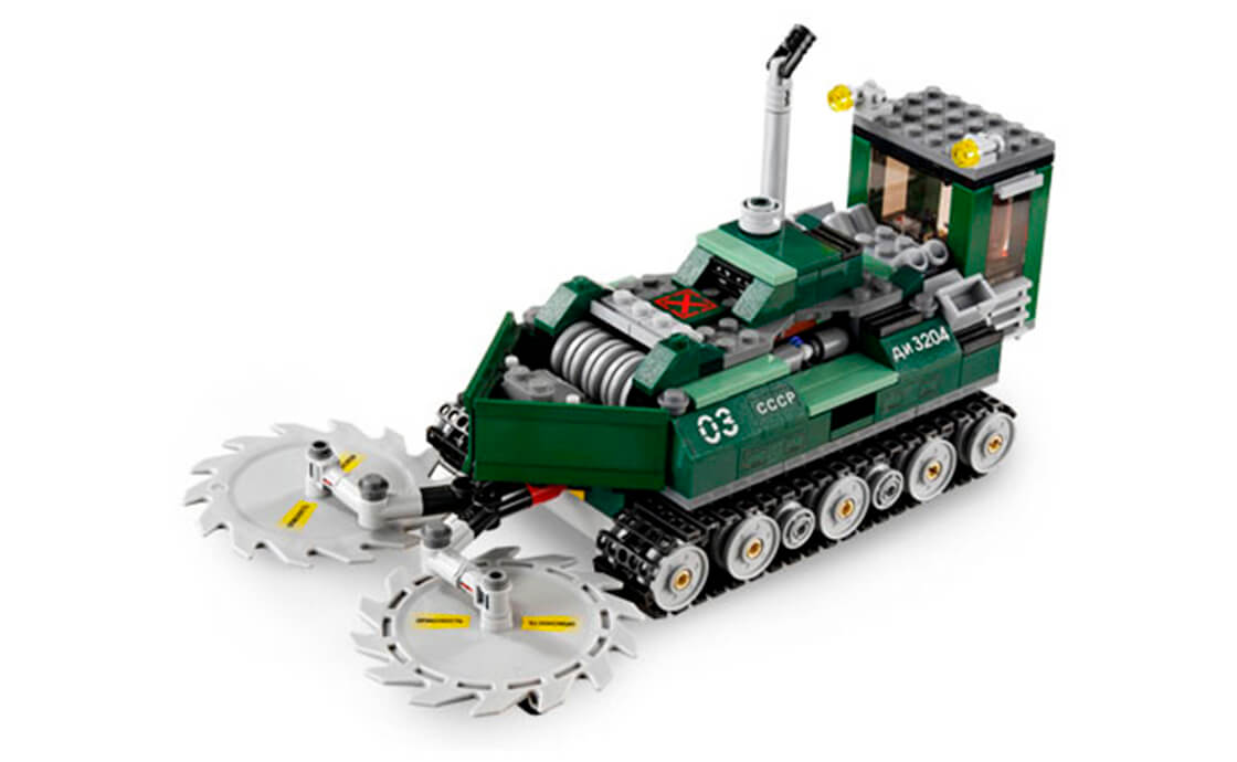 Детский конструктор LEGO Indiana Jones Jungle Cutter Режущая машина 7626, фото №3