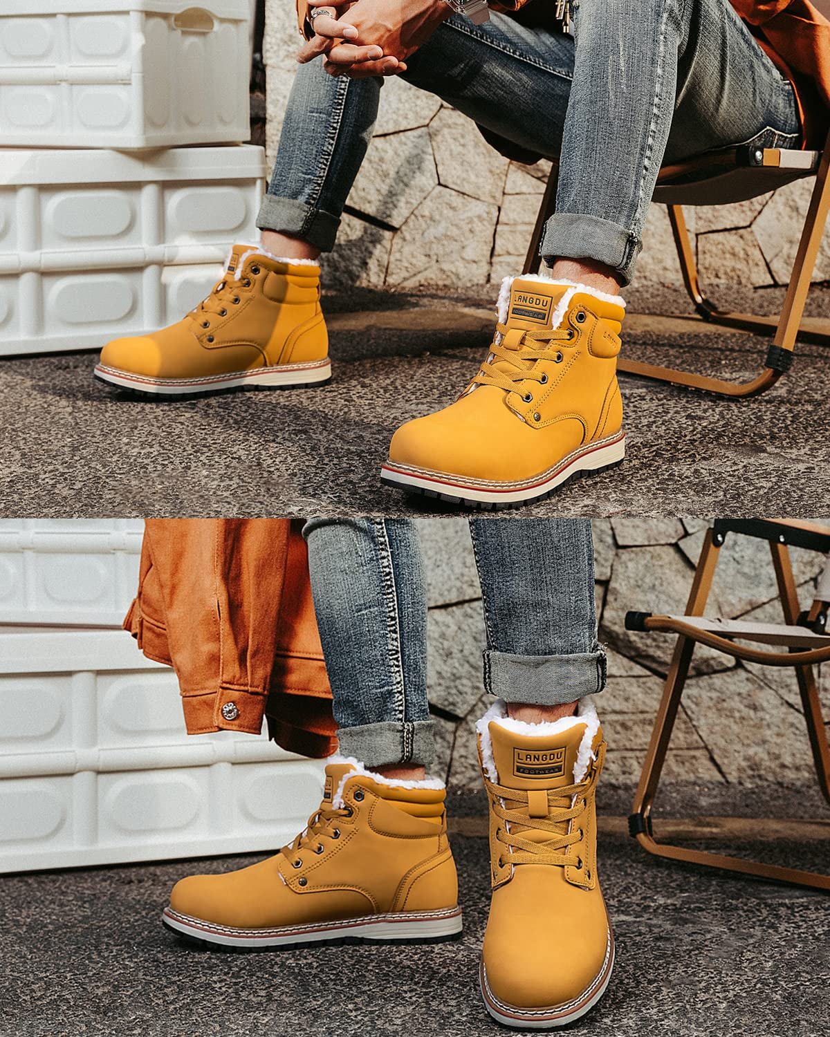 Зимові Чоботи LANGDU, фото №6