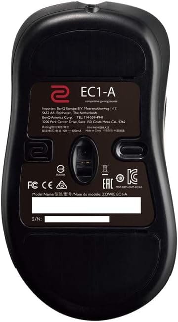 Проводная мышь BenQ Zowie EC1-A / 3200 DPI / 5 кнопок / Black, фото №5