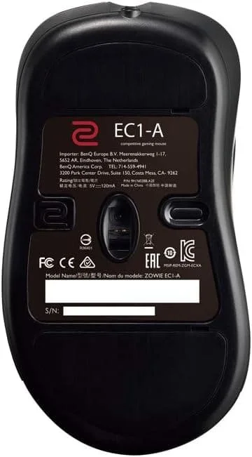 Проводная мышь BenQ Zowie EC1-A Black, фото №5