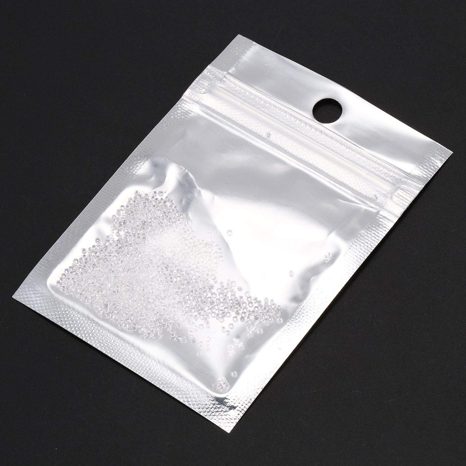 Мікро-діамант Кристал круглий 1.3 мм, 1440 шт, фото №2