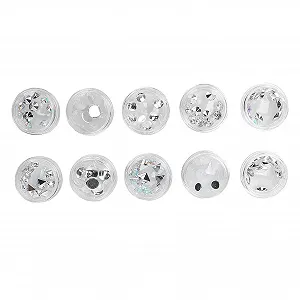 Стрази для нігтів, 10 наборів, блискітки - Фото 1