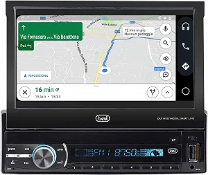 Автомагнитола Trevi MDV 6380 DAB / 7" / Сенсорная / Apple CarPlay / Android Auto / Bluetooth / USB / AUX / SD slot / DAB+ / 1DIN цена на synthetic.ua - Фото 1 Автомагнитола Trevi MDV 6380 DAB / 7" / Сенсорная / Apple CarPlay / Android Auto / Bluetooth / USB / AUX / SD slot / DAB+ / 1DIN synthetic.ua - Фото 1