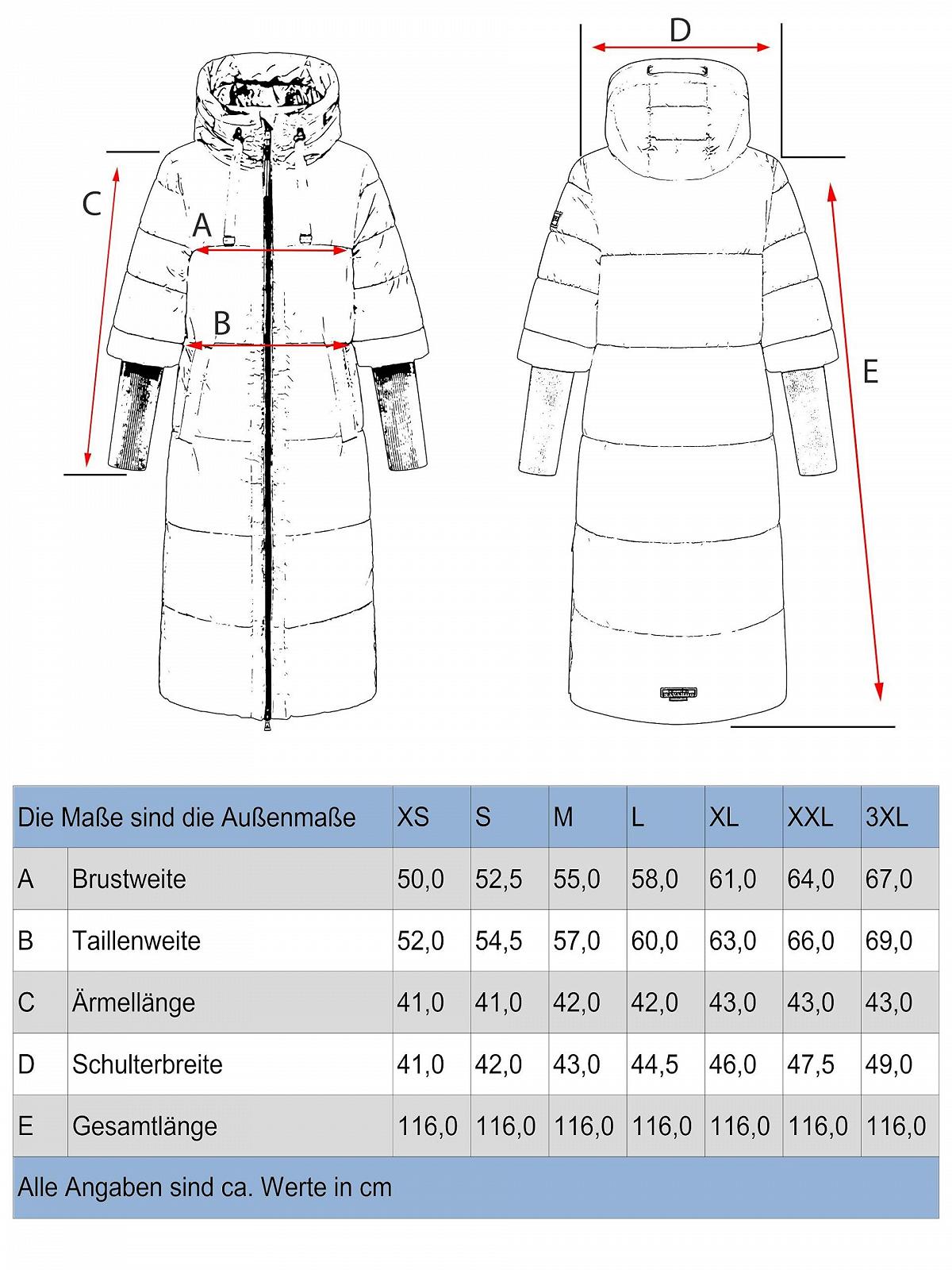Пальто Navahoo Ciao MIAU XIV Зимове Жіноче Тепле стьобане Довге з капюшоном і в'язаними рукавами, фото №9