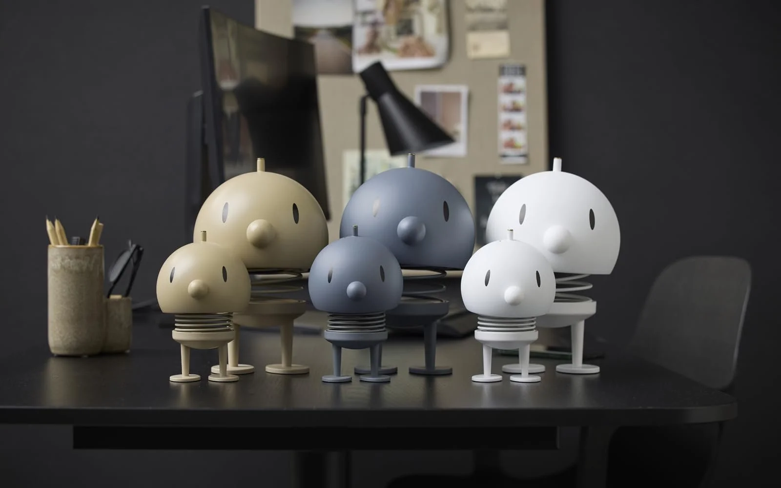 Настільна лампа Hoptimist Lamp LED сенсорна бездротова акумуляторна з регулюванням яскравості Danish Design 10 x 10 x 15 см L Sky, фото №5