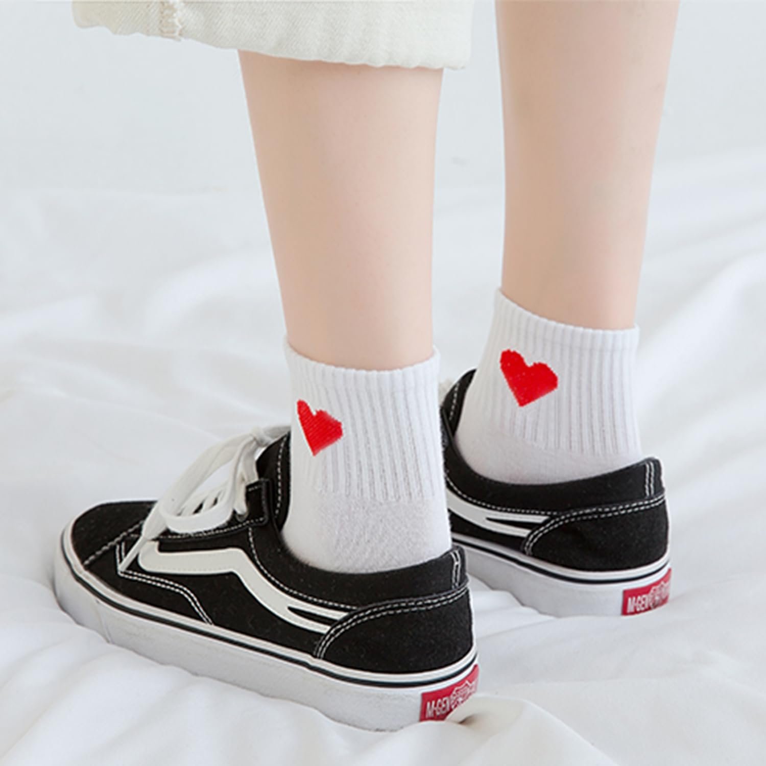 Носки KRYMSON Red Love, 3 пары (Черный / Белый / Серый), фото №5