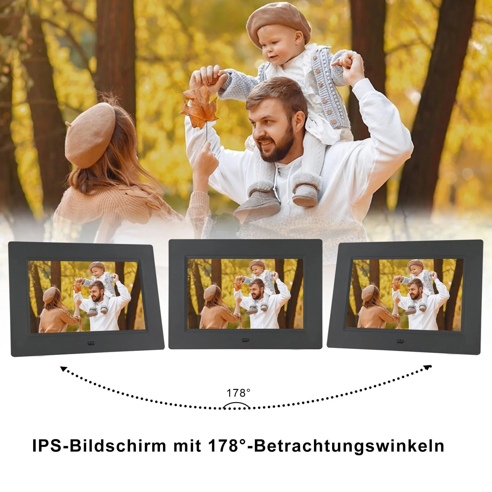 Цифровая фоторамка TSITSC 7" 1024 x 600 IPS USB SD, фото №7 Цифровая фоторамка TSITSC 7" 1024 x 600 IPS USB SD, фото №7