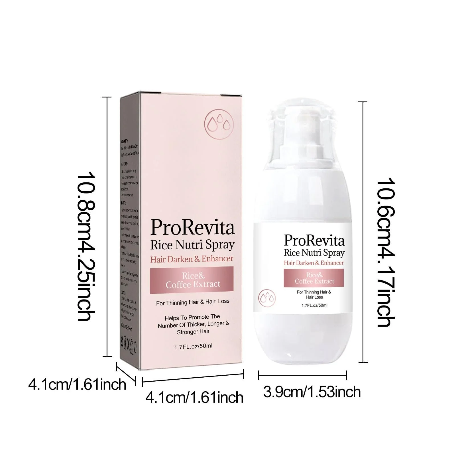 Сироватка для росту волосся, 50 мл Спрей для потовщення волосся, фото №3 Сироватка для росту волосся, 50 мл Спрей для потовщення волосся, фото №3