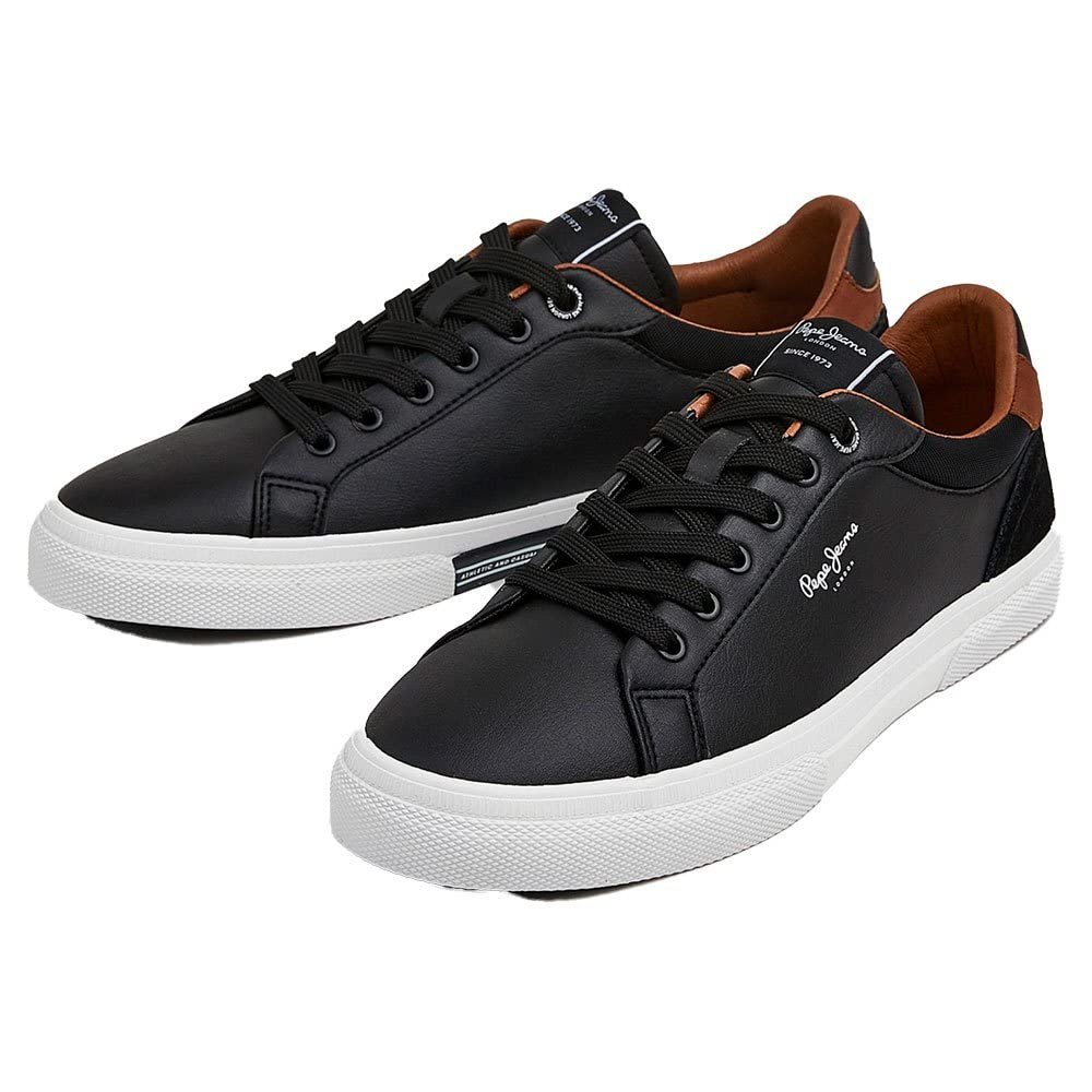 Кроссовки Pepe Jeans Court De Kenton кожаные синие, фото №3