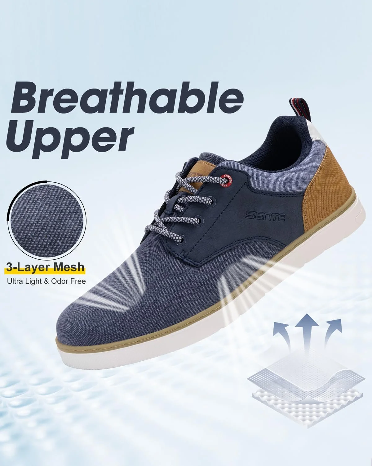 Кросівки Pyrathon Чоловіче взуття Легкі Оксфорди для бізнесу, фото №3