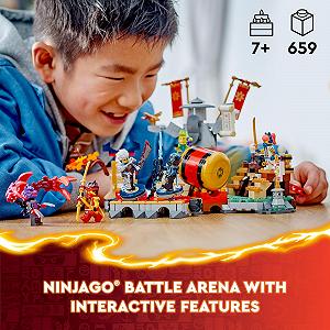 Конструктор LEGO Ninjago Tournament Battle Arena з ігровим набором та 6 мініфігурками synthetic.ua - Фото 1