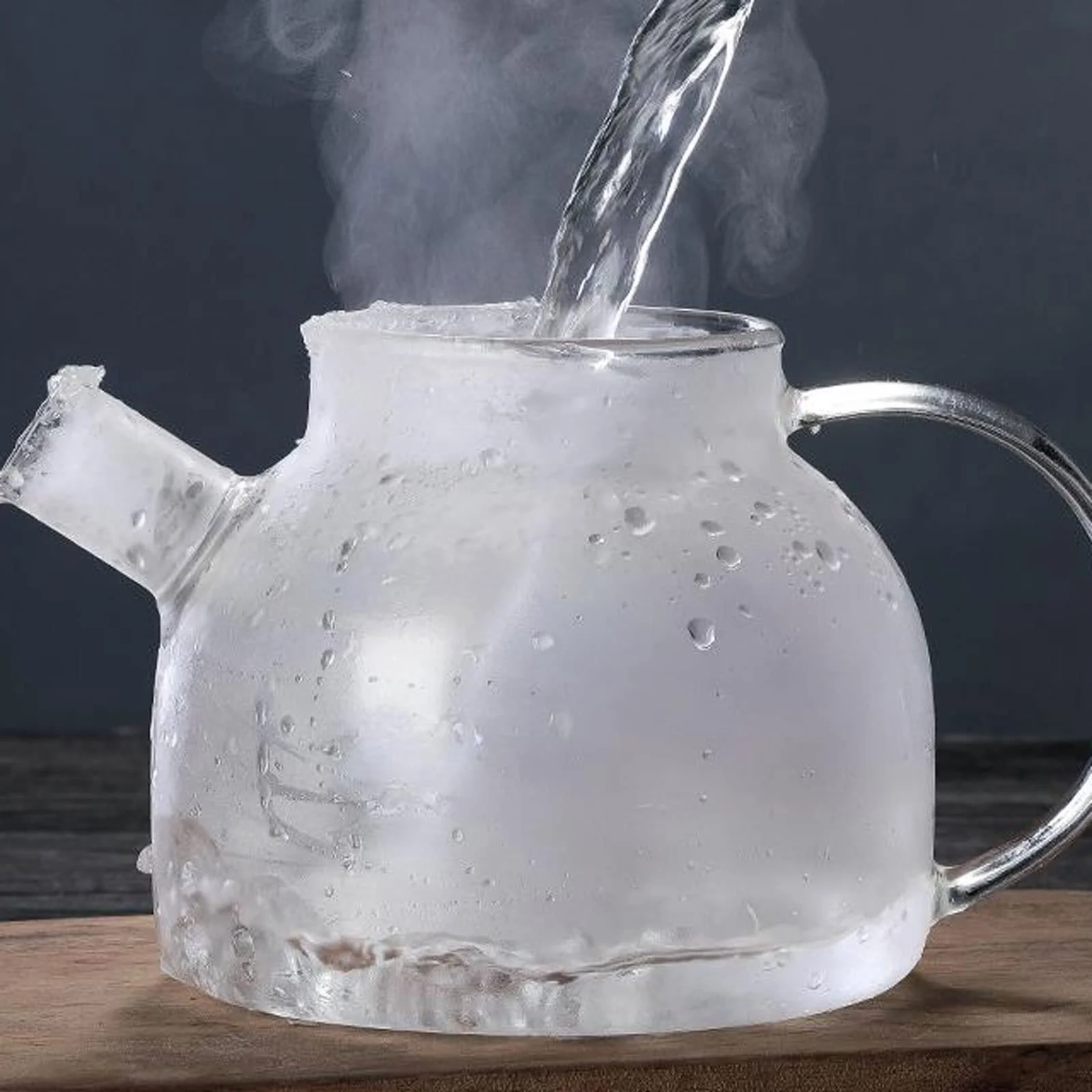 Чайник-заварник ZRQSMCX Прозорий боросилікатний Скляний, фото №2