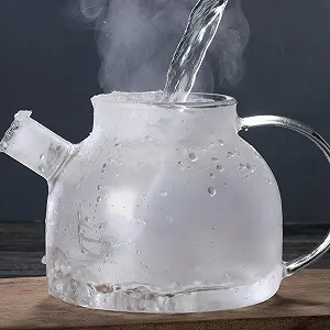 Чайник-заварник ZRQSMCX Прозорий боросилікатний Скляний synthetic.ua - Фото 1