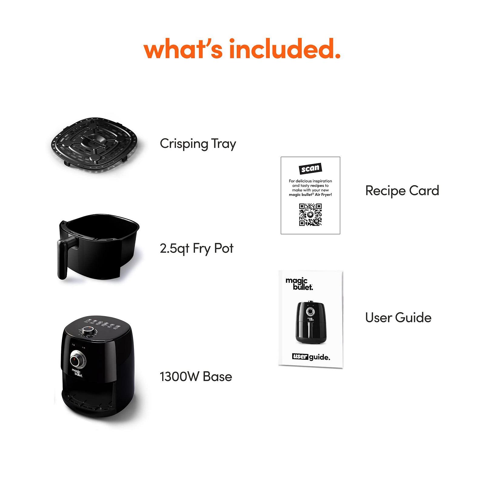 Мультипечь Magic bullet MBA021B 2.5 L 1300 W Черная, фото №9 Мультипечь Magic bullet MBA021B 2.5 L 1300 W Черная, фото №9