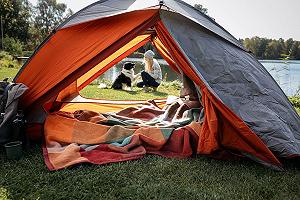 Покривало Biederlack Тканий бавовняний Colour 220 x 240 см Різнокольоровий synthetic.ua - Фото 1