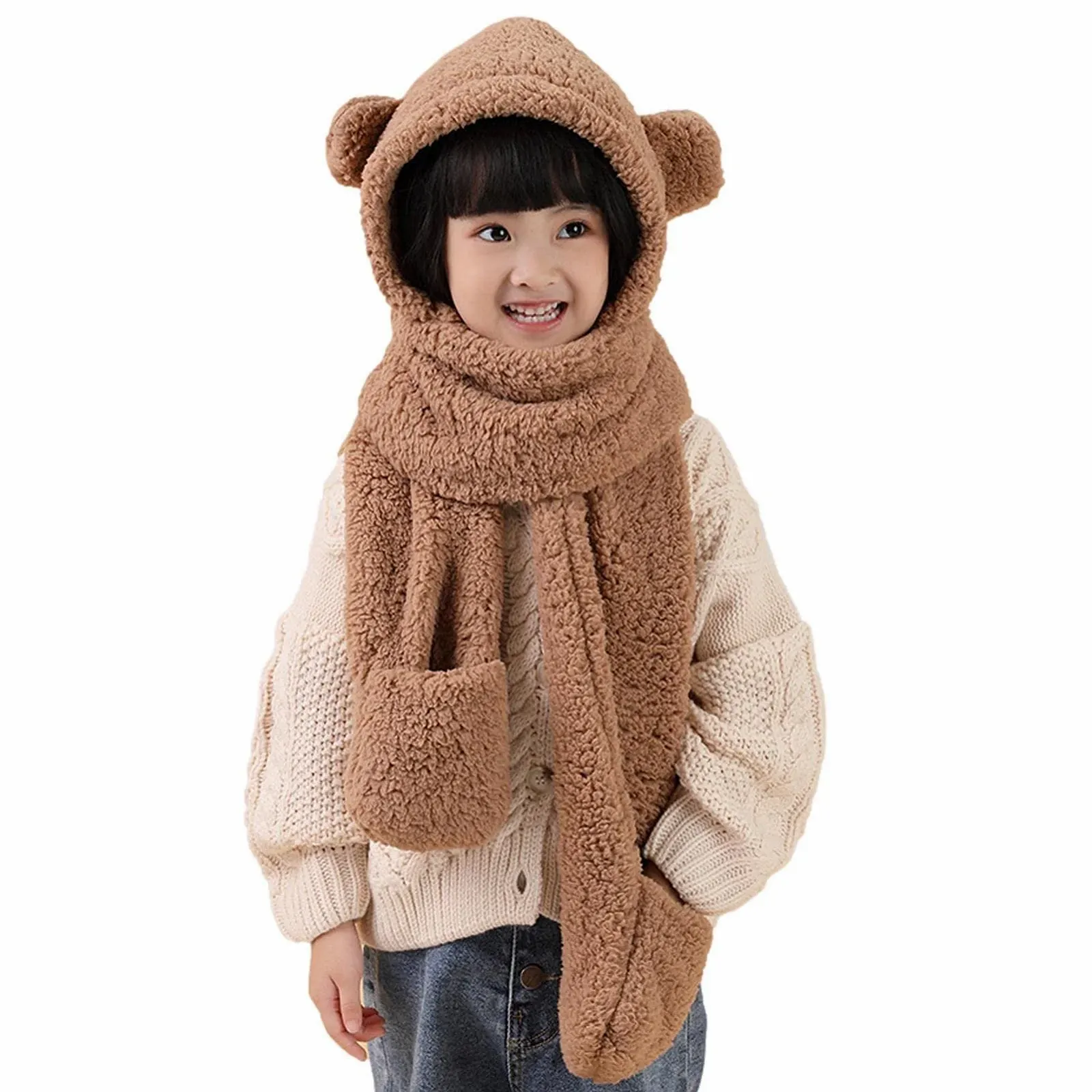 Шапка-ушанка Детская Медведь, фото №6 Шапка-ушанка Детская Медведь, фото №6