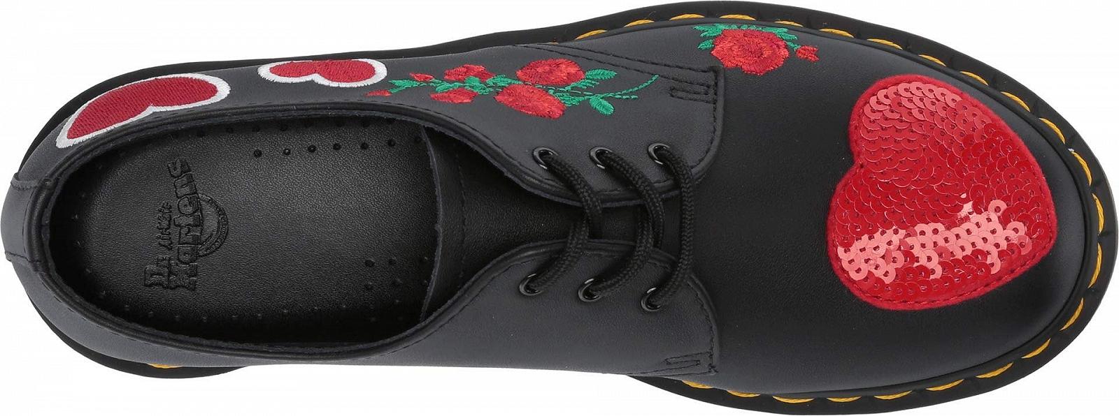 Туфлі Dr Martens 1461 Smooth Чорний, фото №2
