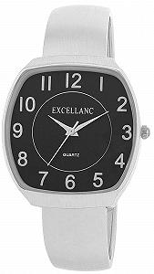Женские часы Excellanc Металлический браслет Застежка Читаемые цифры Квадратный корпус Длина 15 см Кварцевые - Фото 1
