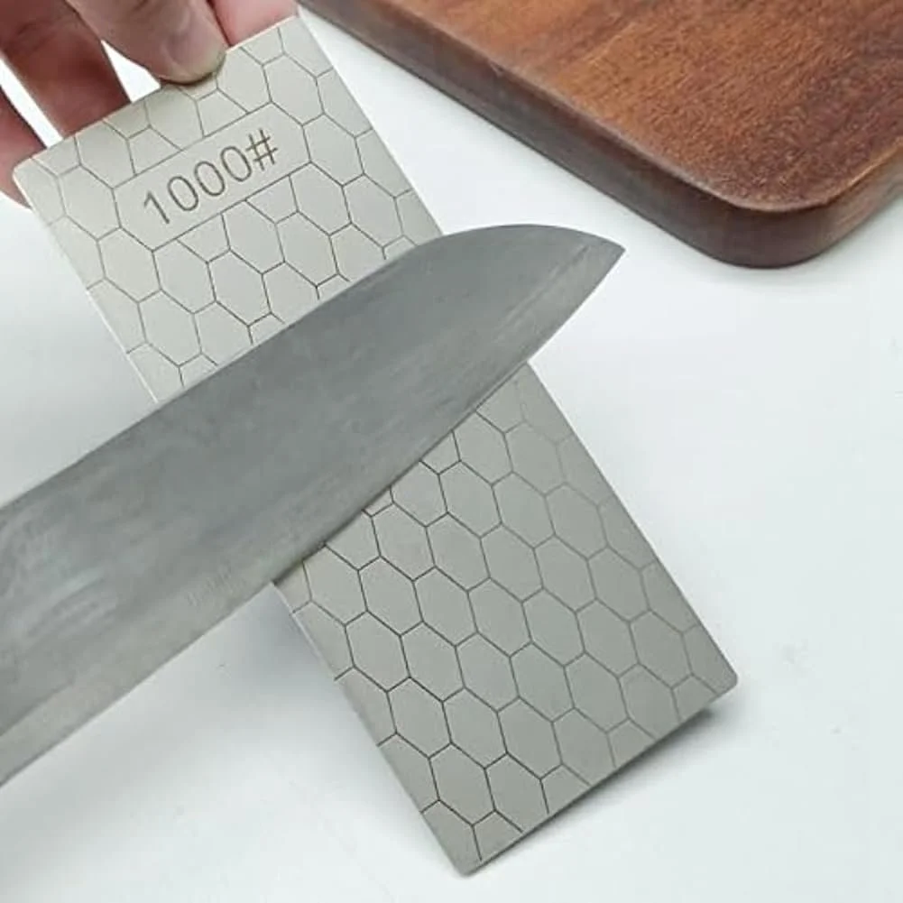 Набір алмазних точильних каменів 240/400/600/800/1000/1500/2000/3000 Grit з направляючою кута, фото №2