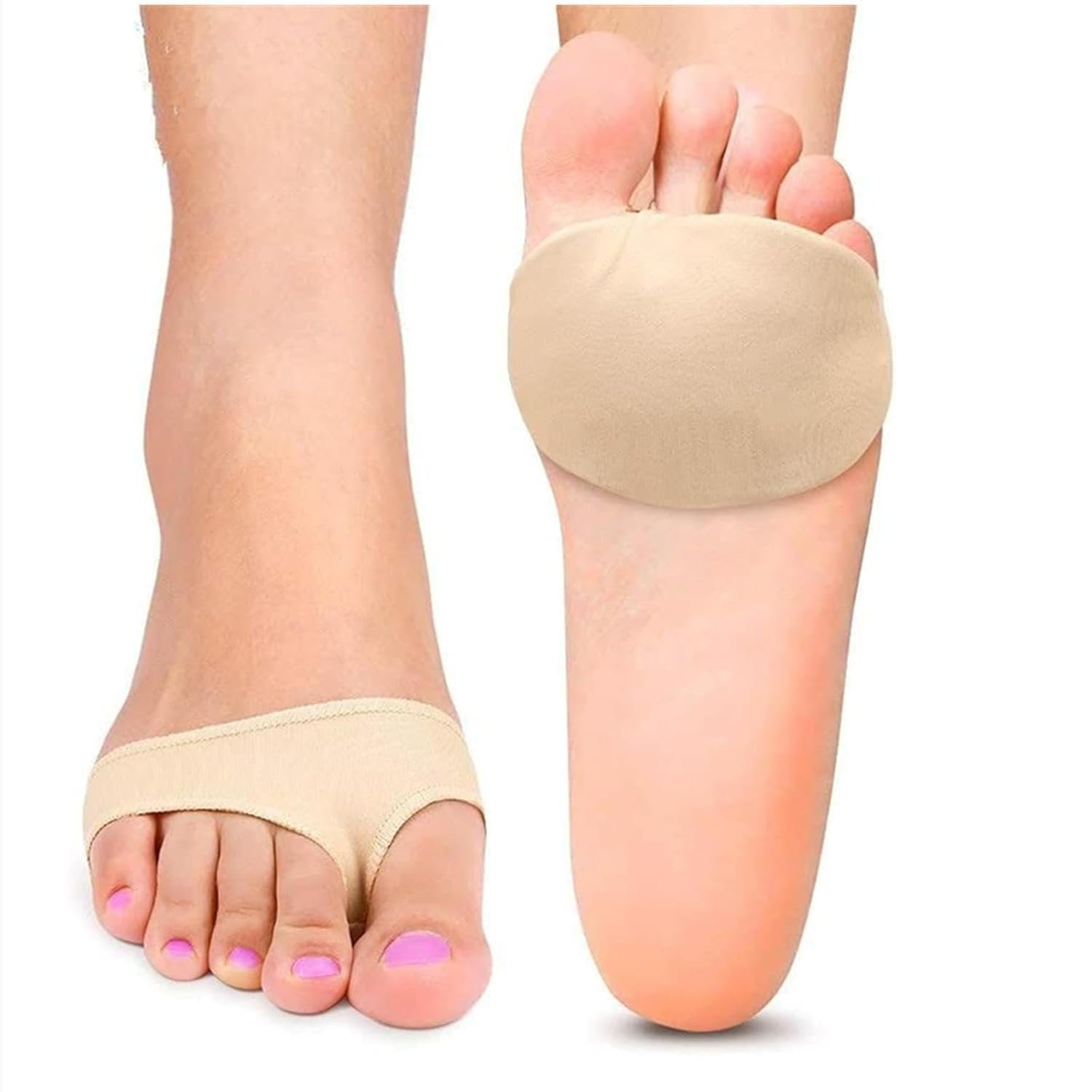 Роздільник для пальців ніг Силіконовий 2 шт Hallux Valgus Корекція пальців ніг, молоткоподібні пальці, фото №1