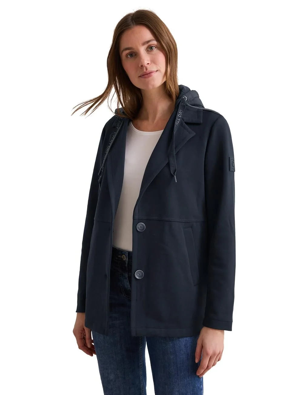 Женская куртка Cecil со съемным капюшоном, фото №1