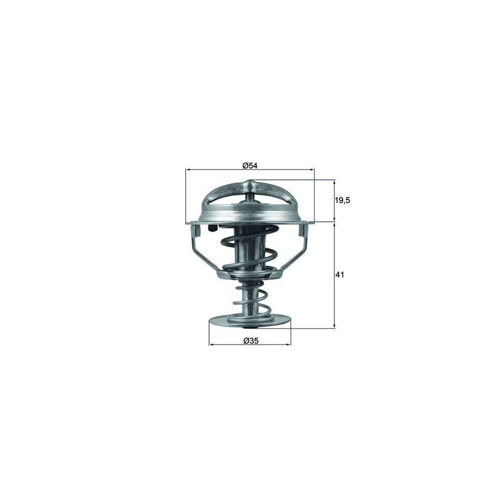 Термостат системы охлаждения MAHLE BEHR TX 164 82D для FORD, фото №1 Термостат системы охлаждения MAHLE BEHR TX 164 82D для FORD, фото №1