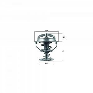 Термостат системы охлаждения MAHLE BEHR TX 164 82D для FORD - Фото 1