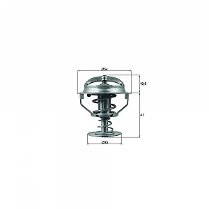 Термостат системи охолодження MAHLE BEHR TX 164 82D для FORD - Фото 1