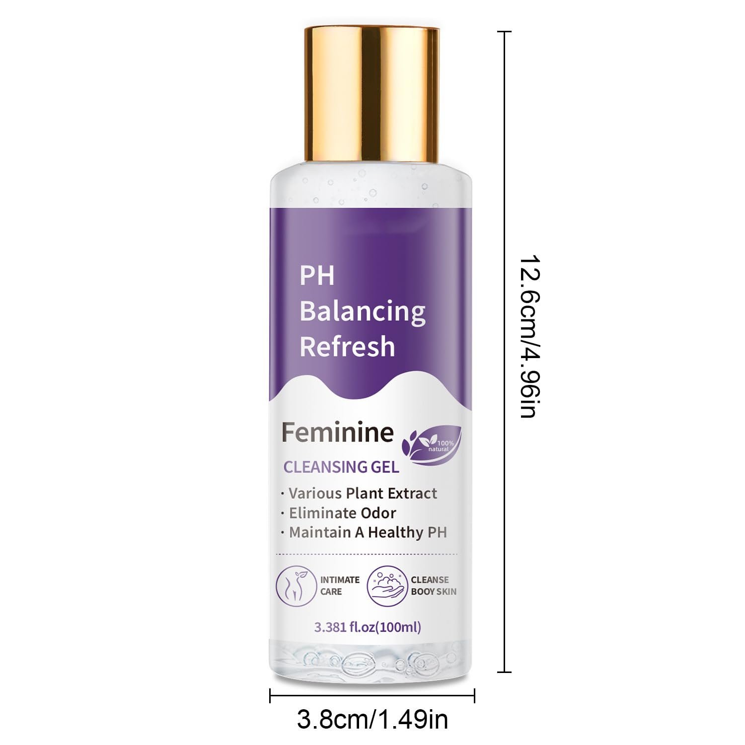 Гель для інтимної гігієни Ph Balance Refresh Olive Oil & Aloe Vera 12 унцій, фото №7