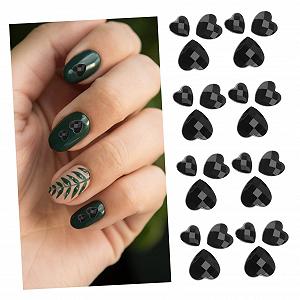 Стразы Тип FRCOLOR Плоские для ногтей, 2 набора, Камни для маникюра с плоской задней частью, Подвеска для ногтей, Акриловый 3D Кристалл synthetic.ua - Фото 1