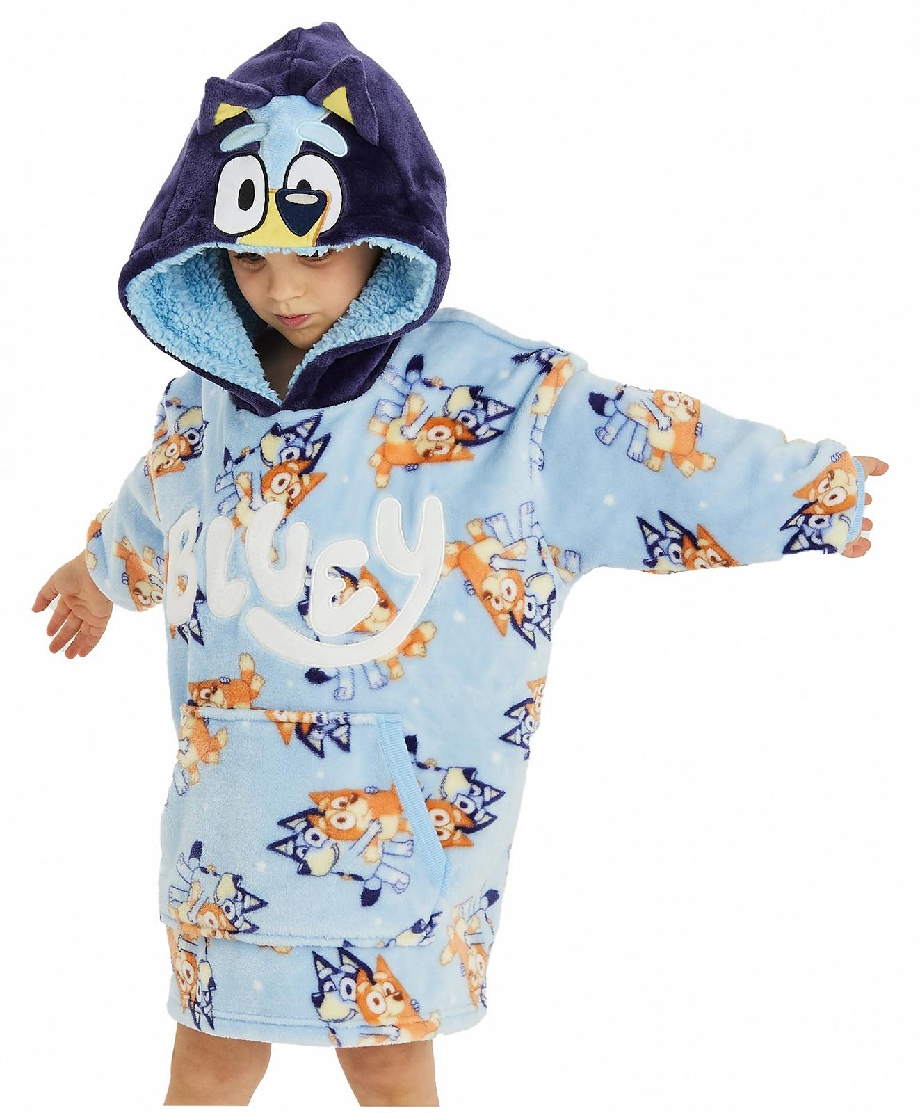 Худі Bluey Jungen Oversized Fleece Блакитний, фото №1
