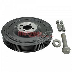 Шкив коленчатого вала METZGER 6400056 KIT synthetic.ua - Фото 1