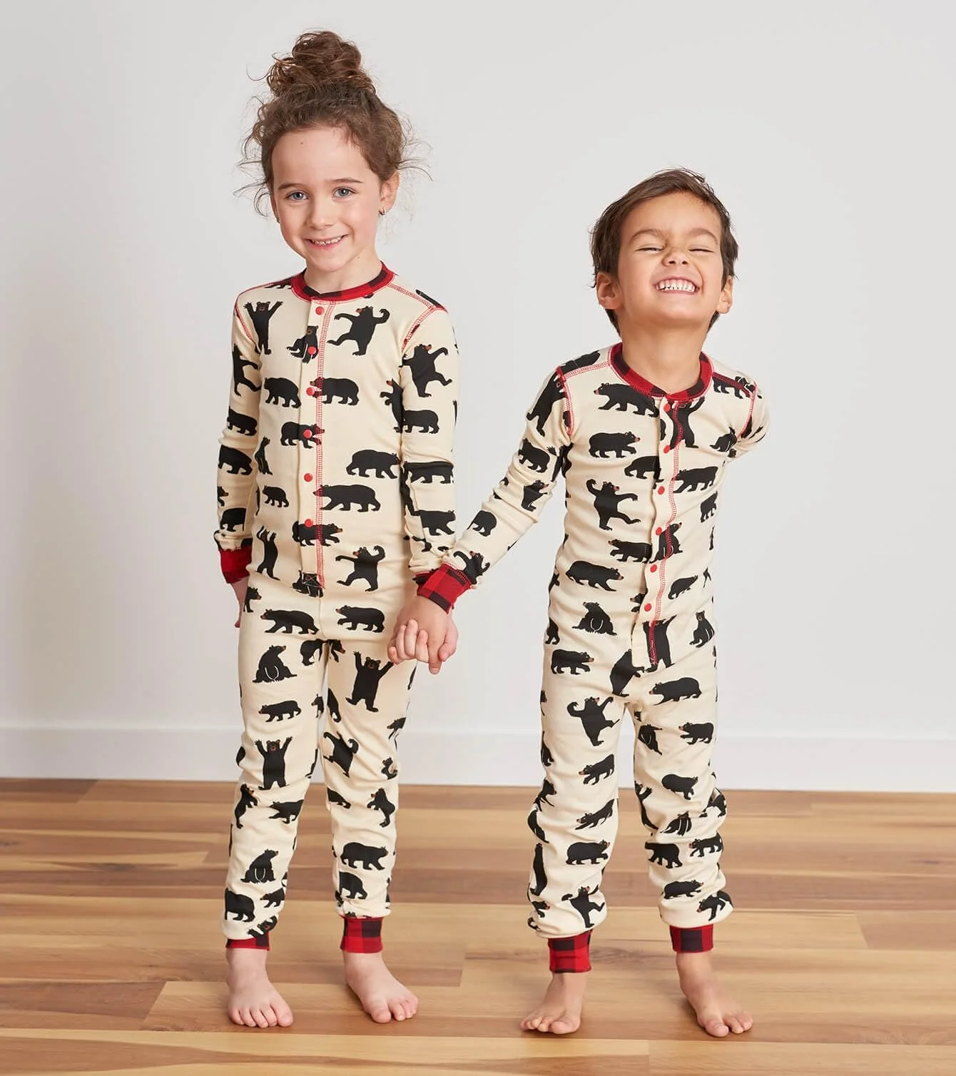 Дитячий піжамний комплект Little Blue House Union Suit Unisex, фото №6