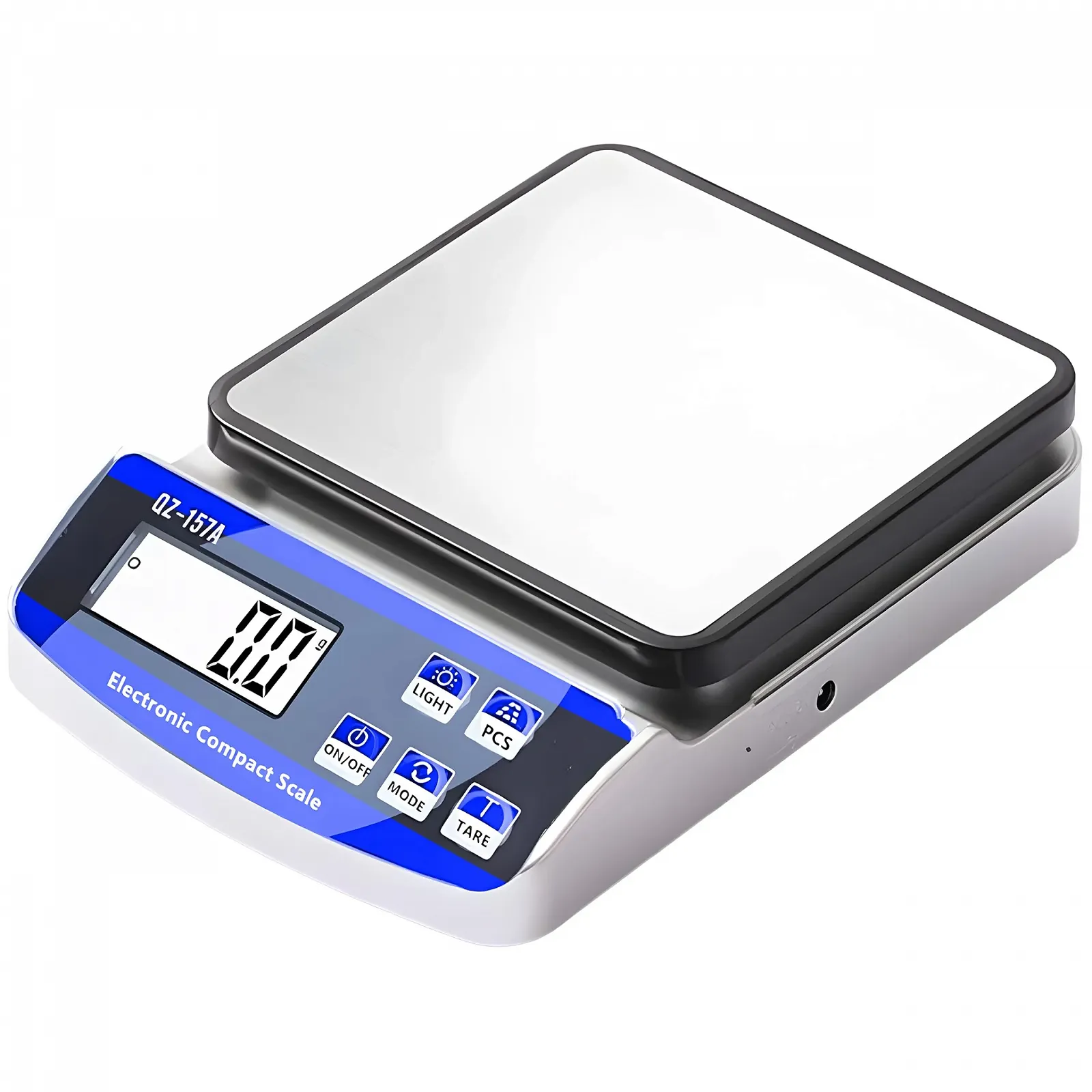 Кухонні ваги Retoo Цифрові 15 kg Нержавіюча сталь LCD, фото №1