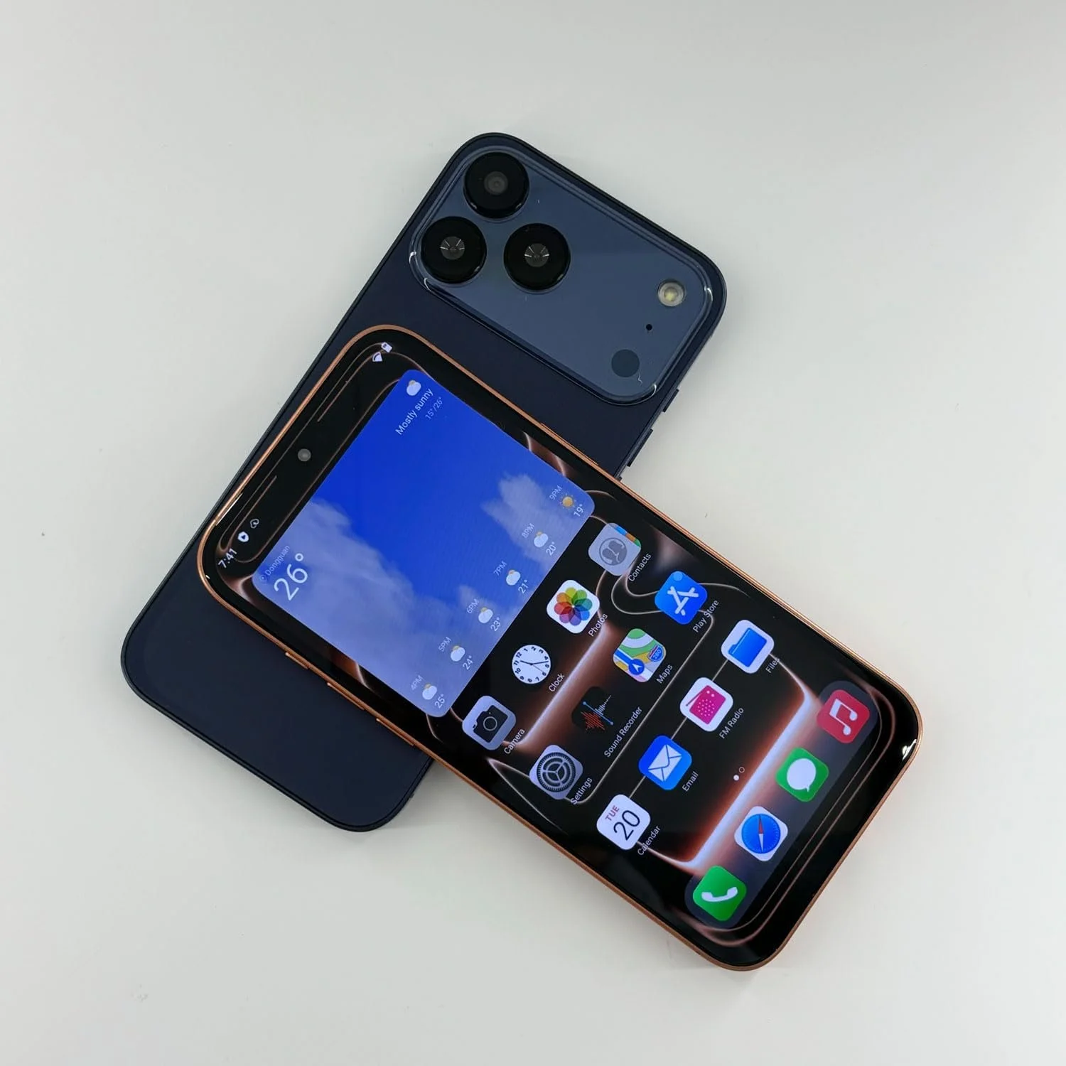 Смартфон 6.6 дюйма 2GB RAM 16GB ROM Dual SIM 3G Android 10.0 Black, фото №3