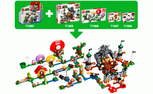 Конструктор LEGO Охота на сокровища лягушки 464 детали 71368 synthetic.ua - Фото 1