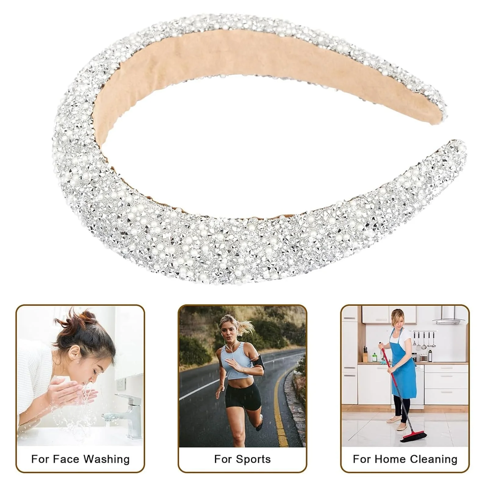 Обруч KAYEF 2 шт. Блестящий, фото №5 Обруч KAYEF 2 шт. Блестящий, фото №5