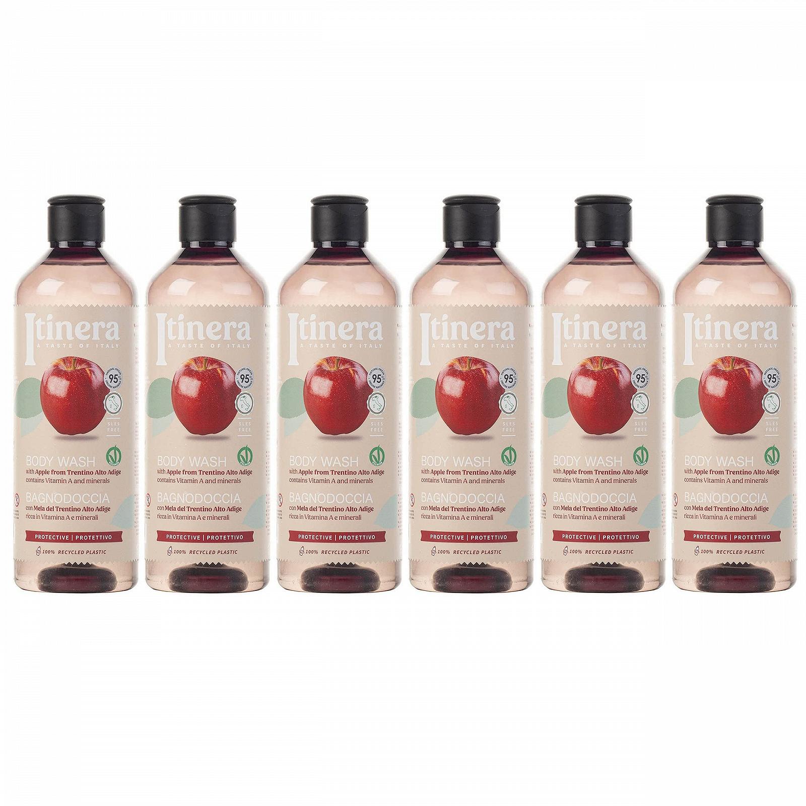 Гель для душу ITINERA Apple Trentino Protective 370 мл (Яблуко, 6 шт), фото №1
