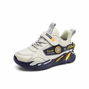 Детская спортивная обувь для мальчиков и девочек, кроссовки для бега, легкая подошва для помещений 27 EU 40 EU - Фото 1