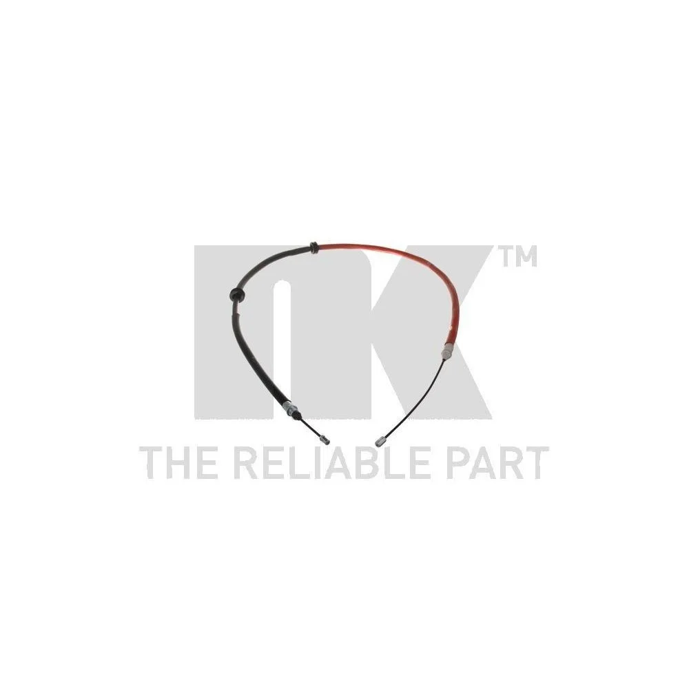 Трос стояночного тормоза NK 9039133 для RENAULT левый, фото №1