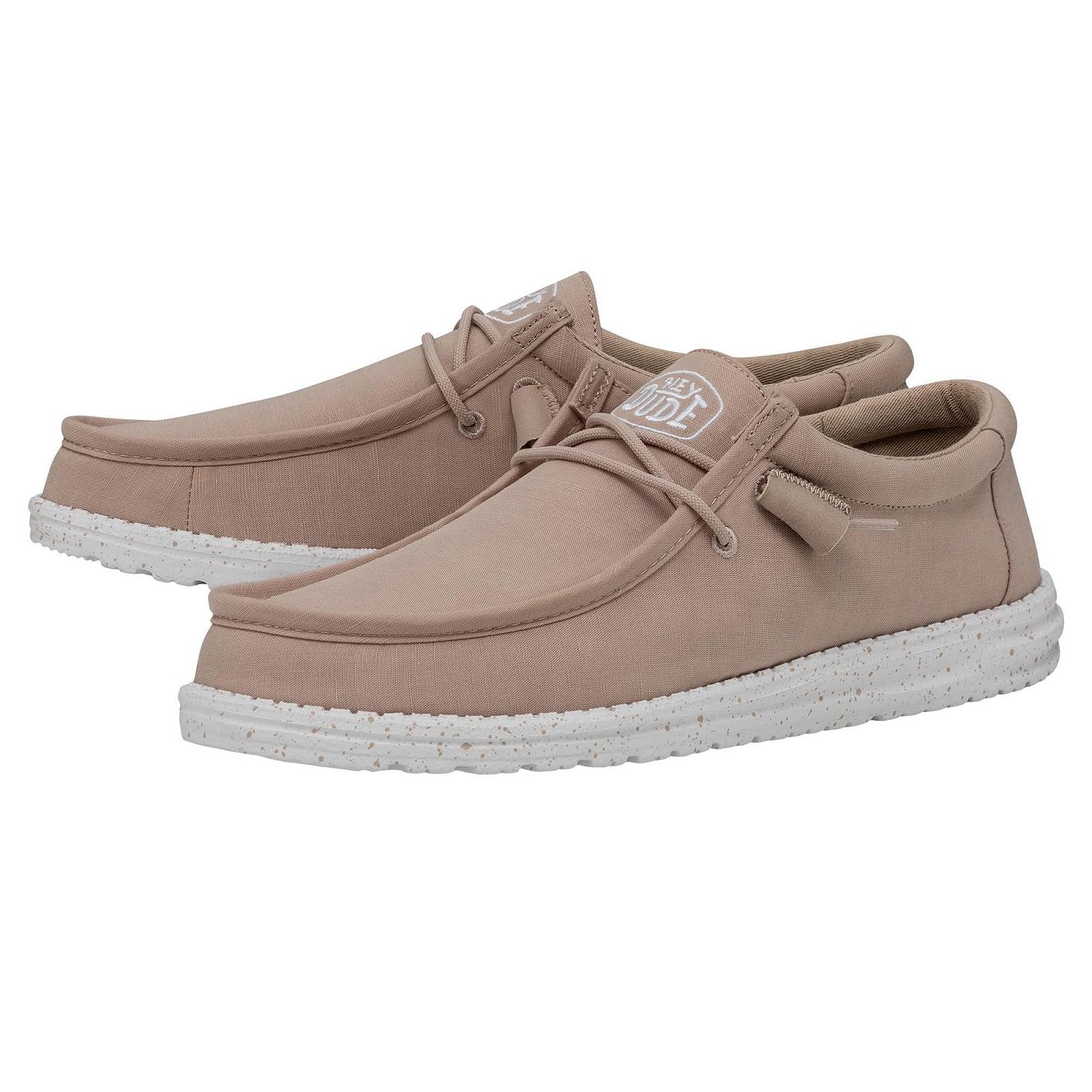 Туфли HEYDUDE Wally Slub Canvas Moc Toe для мужчин, фото №4
