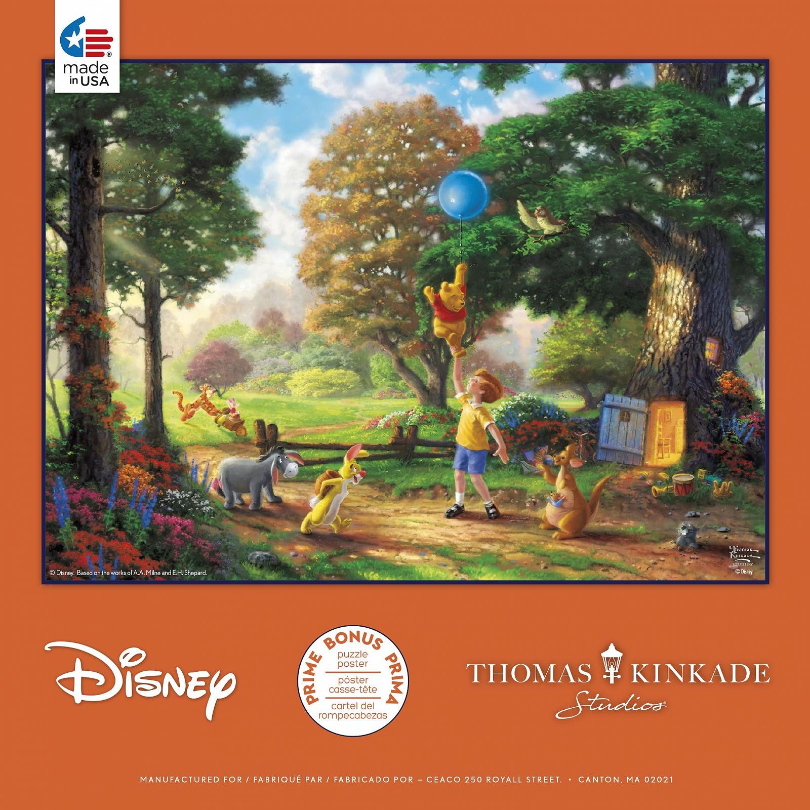 Пазл Ceaco Thomas Kinkade Disney Winnie the Pooh II 1000 деталей, фото №3 Пазл Ceaco Thomas Kinkade Disney Winnie the Pooh II 1000 деталей, фото №3