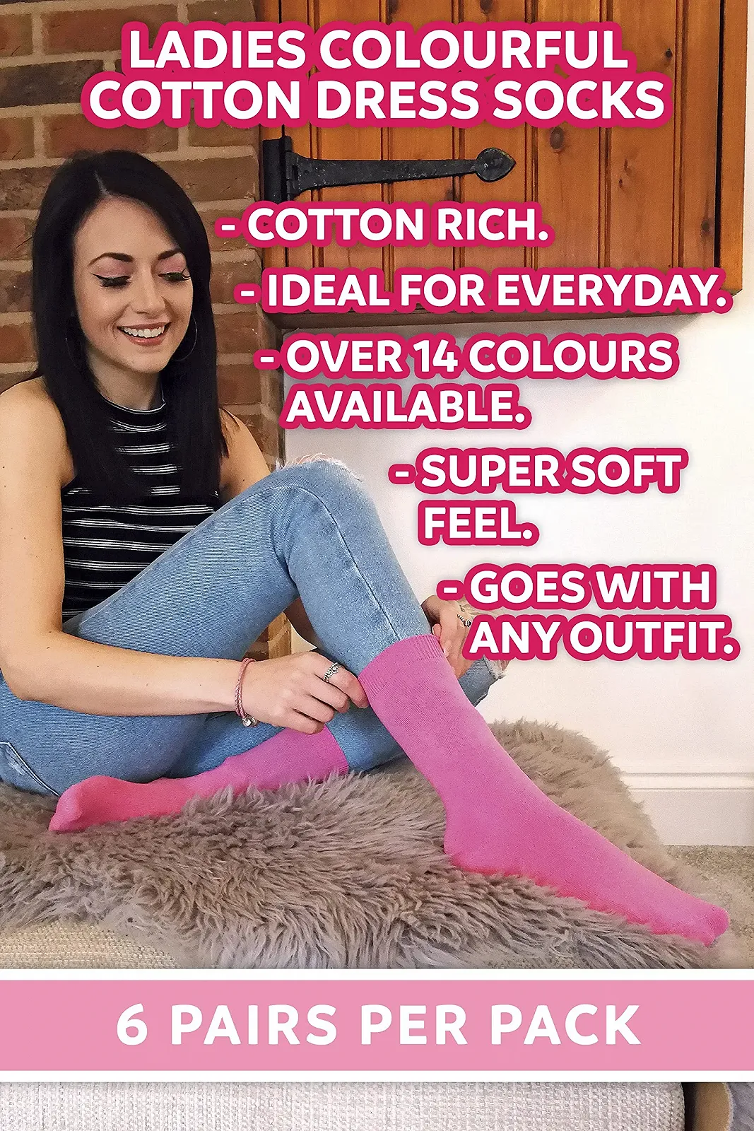 Шкарпетки Sock Snob Бавовняні 37-42 EU, 6 пар, фото №6