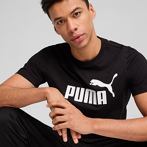 Футболка ESS No. 1 Logo Tee 68253201 Puma Чорний XS synthetic.ua - Фото 1