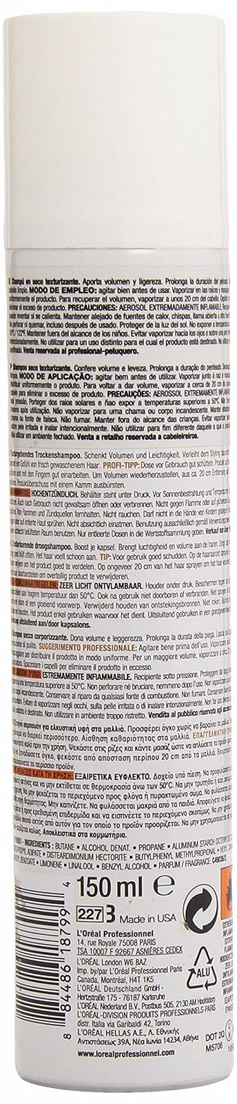 Сухий шампунь L'Oreal Professionnel Care and Styling Tna Fresh Dust, фото №2