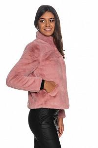 Куртка ONLY ONLVIDA FAUX FUR JACKET OTW NOOS Искусственный мех XS Розовый synthetic.ua - Фото 1